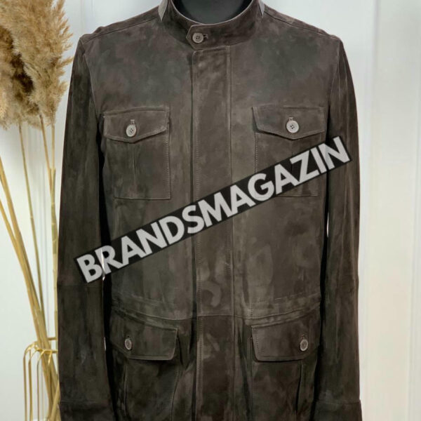 Замшевая куртка Brunello Cucinelli BM46193532977