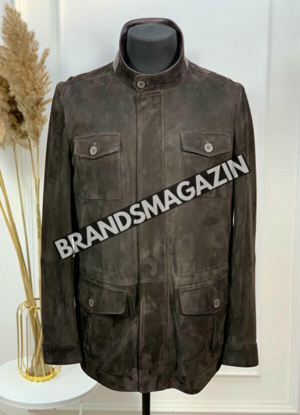 Замшевая куртка Brunello Cucinelli BM46193532977