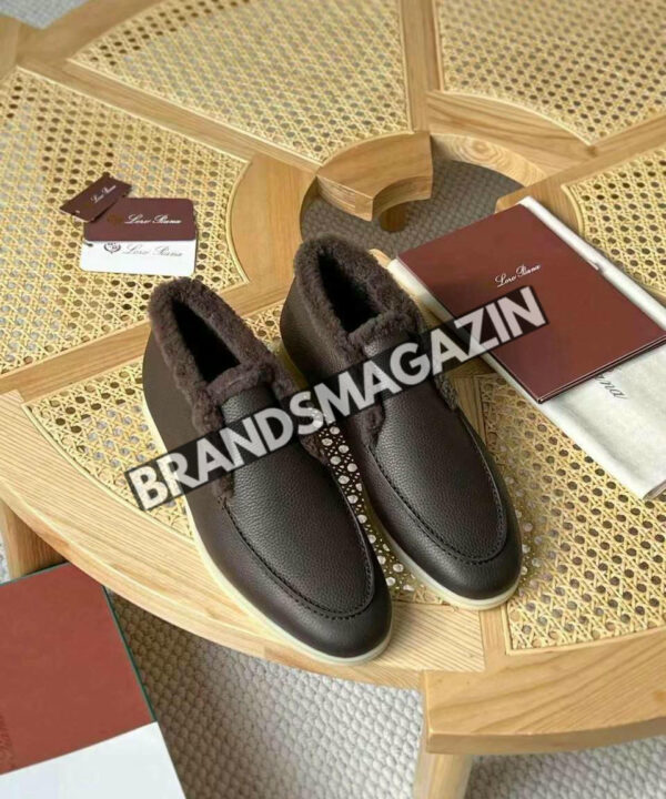 Высокие лоферы Loro Piana BM46503556877 Высокие лоферы Loro Piana BM46503556877