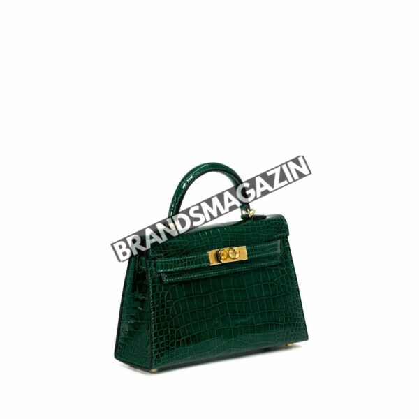 Сумка Hermes из кожи крокодила 20 см BM47058003177