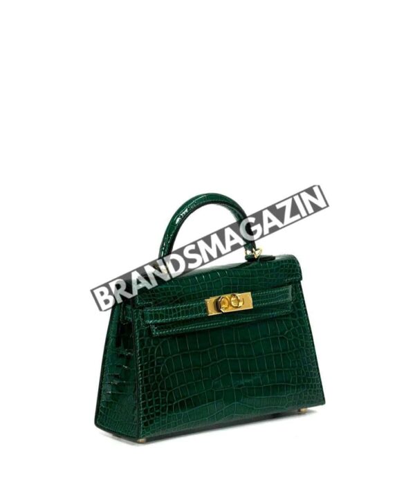 Сумка Hermes из кожи крокодила 20 см BM47058003177 Сумка Hermes из кожи крокодила 20 см BM47058003177