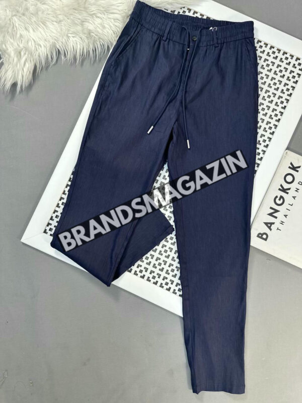 Льняной костюм Brunello Cucinelli BM70426277 4