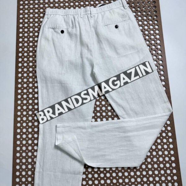 Льняные брюки Zegna BM71550677