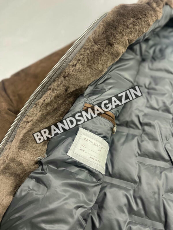 Дубленка Brunello Cucinelli BM46465148477 4