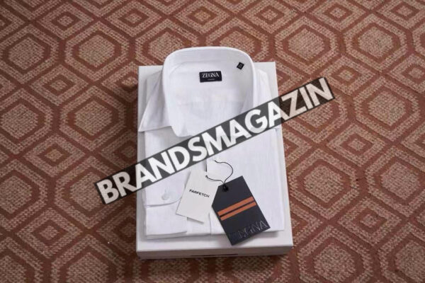 Льняная рубашка Zegna BM69941677 3