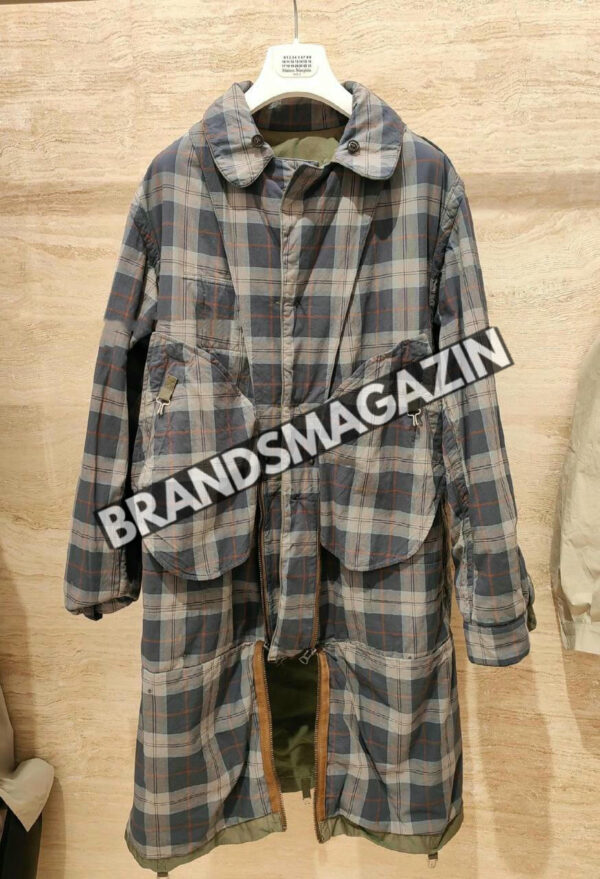 Двухсторонняя куртка Maison Margiela BM46982938377 6