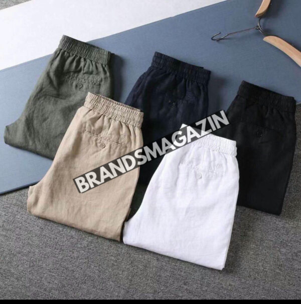 Льняные шорты Zegna BM71913977 2