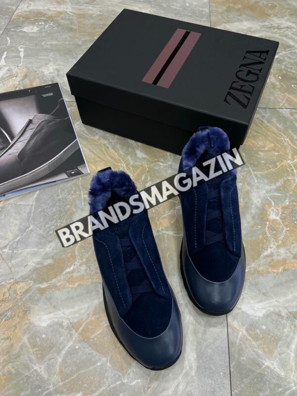 Кроссовки Zegna BM47390241877 3