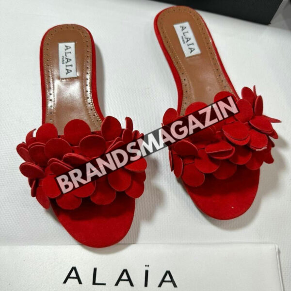 Шлепанцы Alaia BM71649877