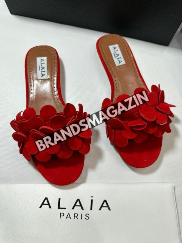 Шлепанцы Alaia BM71649877