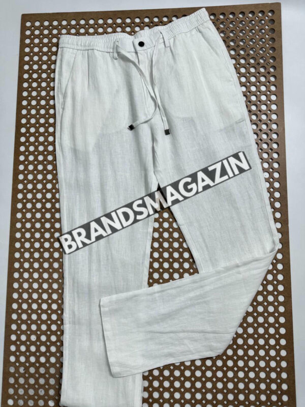 Льняные брюки Zegna BM71550677 2