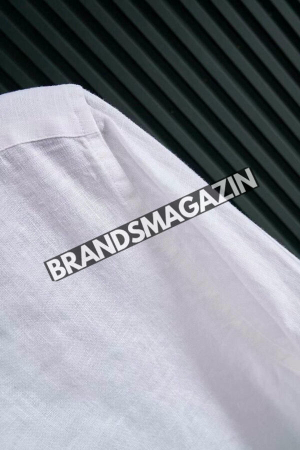 Льняная рубашка Zegna BM69941677 6