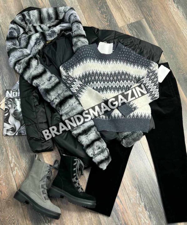 Свитер Brunello Cucinelli BM47590104277 Свитер Brunello Cucinelli BM47590104277