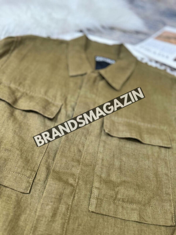 Льняная рубашка Zegna BM71321877 2