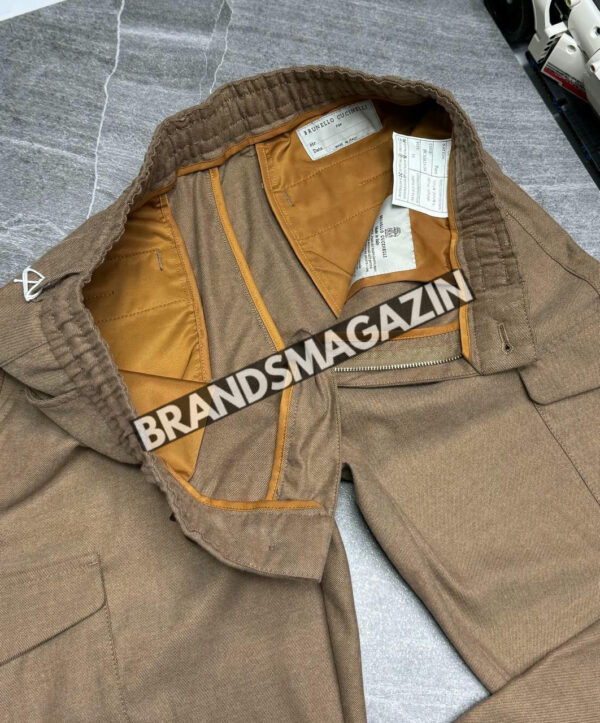 Брюки-карго Brunello Cucinelli BM47559896877 3