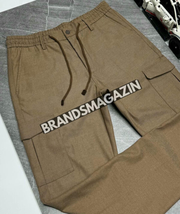 Брюки-карго Brunello Cucinelli BM47559896877 5