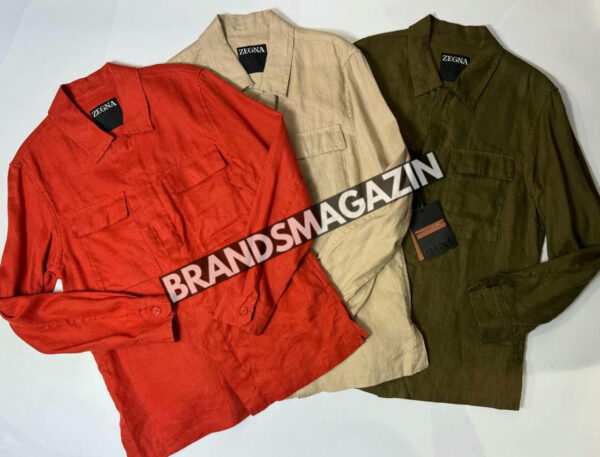 Льняной кардиган Zegna BM71208077