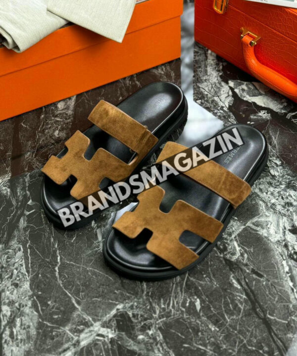 Шлепанцы Hermes BM47420256477 Шлепанцы Hermes BM47420256477