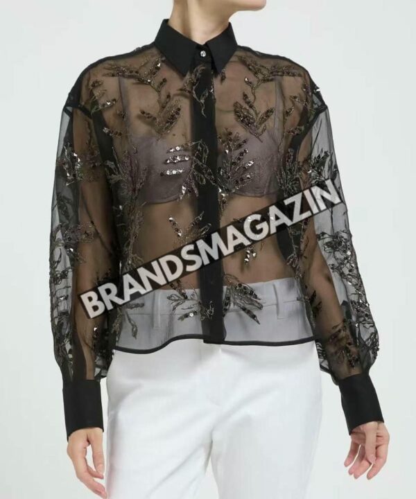 Блузка Brunello Cucinelli BM47477107477 Блузка Brunello Cucinelli BM47477107477