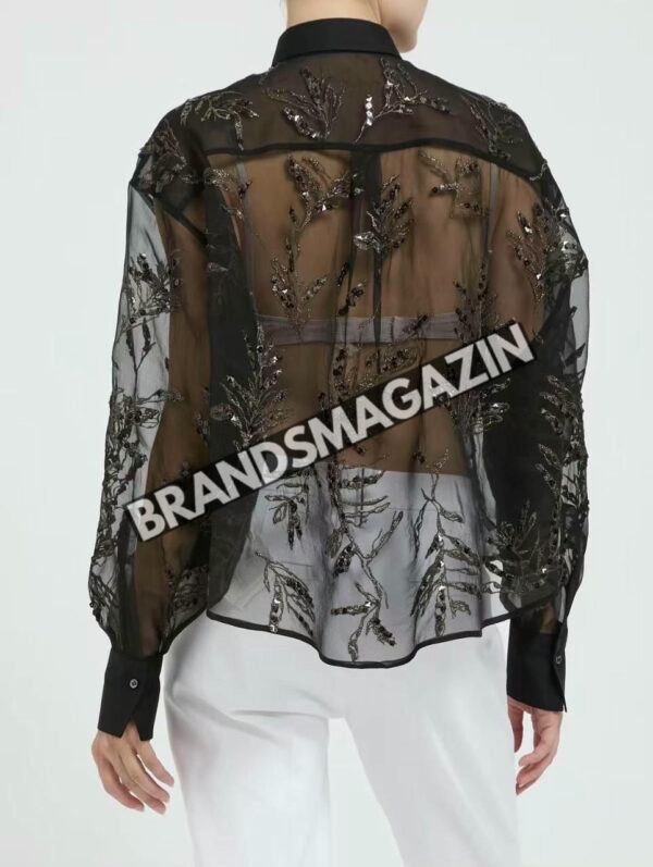 Блузка Brunello Cucinelli BM47477107477 2