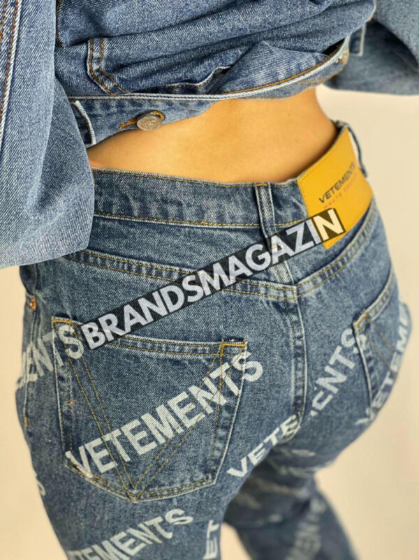 Джинсы Vetements BM47650331877 2