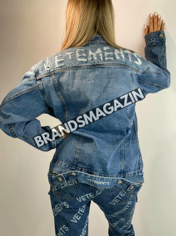 Джинсы Vetements BM47650331877 3