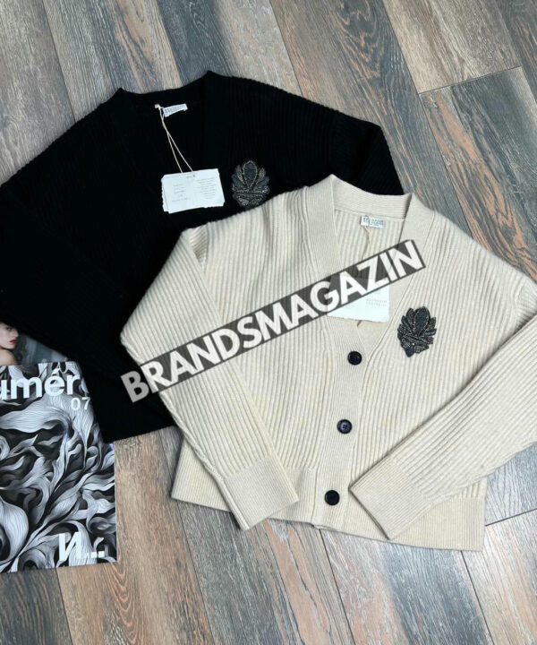 Кардиган Brunello Cucinelli BM47593446877 Кардиган Brunello Cucinelli BM47593446877
