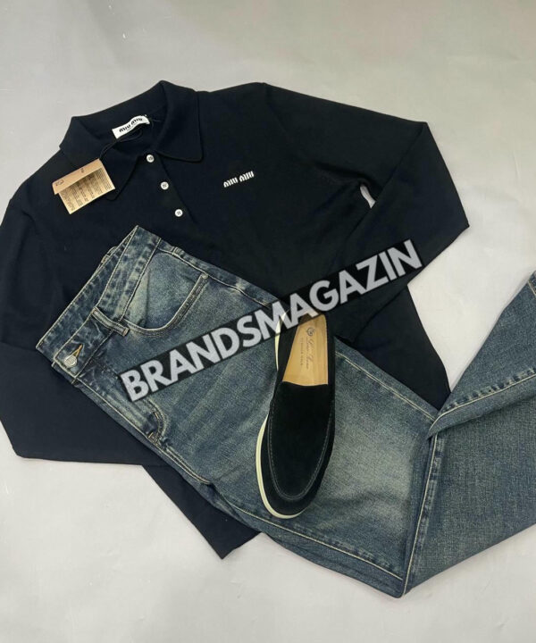 Поло MIU MIU BM47558060377 Поло MIU MIU BM47558060377