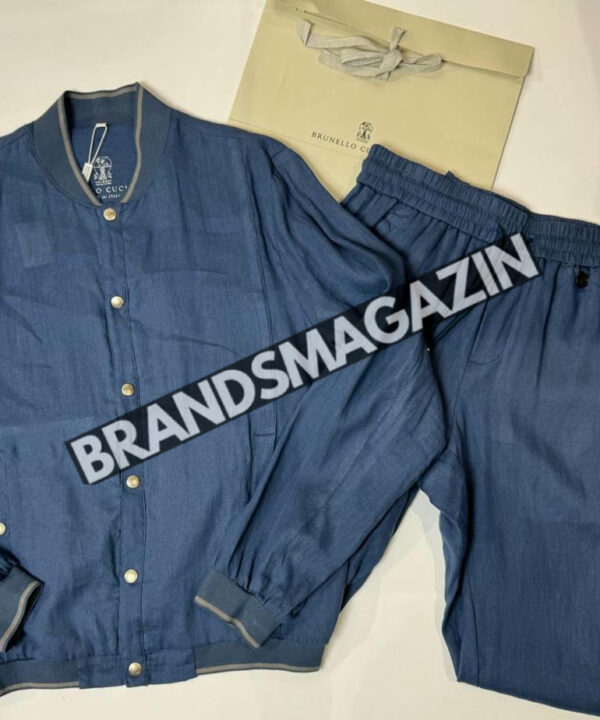 Льняной костюм Brunello Cucinelli BM71593877 Льняной костюм Brunello Cucinelli BM71593877