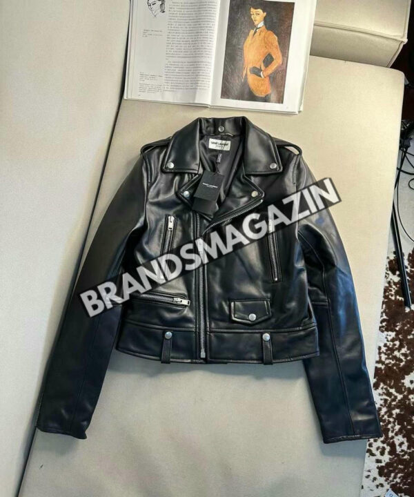 Кожаная куртка Yves Saint Laurent BM47474939277 Кожаная куртка Yves Saint Laurent BM47474939277