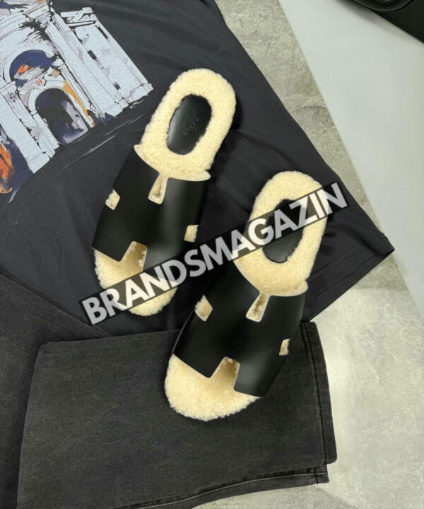 Шлепанцы Hermes BM45709536077 Шлепанцы Hermes BM45709536077