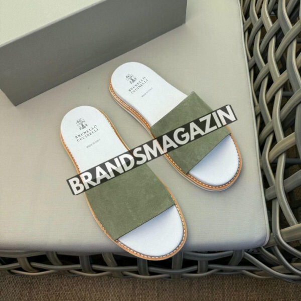 Шлепанцы Brunello Cucinelli BM69658877 8