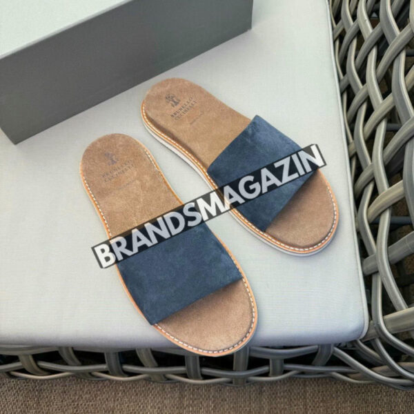 Шлепанцы Brunello Cucinelli BM69658577 4