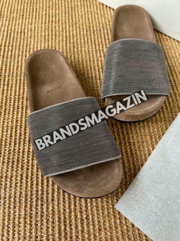 Шлепанцы Brunello Cucinelli BM70622077 3