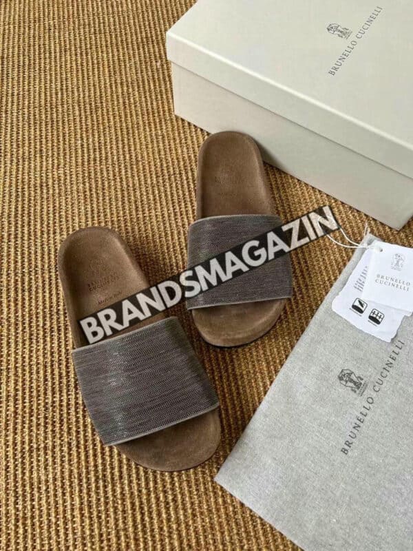 Шлепанцы Brunello Cucinelli BM70622077 2