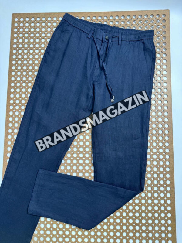 Льняные брюки Zegna BM71550777