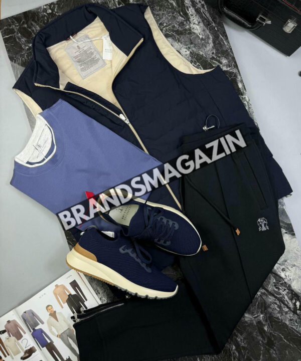 Жилет Brunello Cucinelli BM47647042577 Жилет Brunello Cucinelli BM47647042577