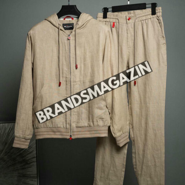Льняной костюм Kiton BM70741577