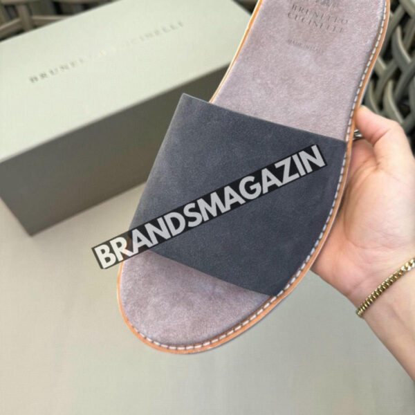 Шлепанцы Brunello Cucinelli BM69658677 3