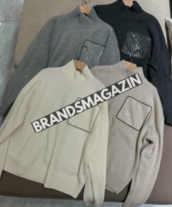 Свитер Brunello Cucinelli BM47476496377 Свитер Brunello Cucinelli BM47476496377