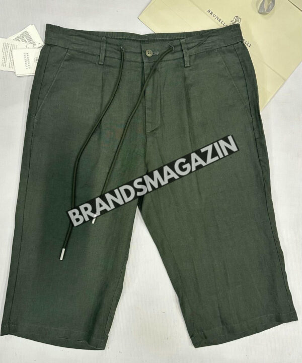 Льняные шорты Loro Piana BM72150577 Льняные шорты Loro Piana BM72150577