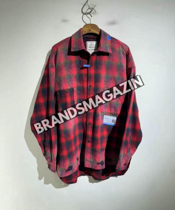 Рубашка Maison Mihara Yasuhiro BM46492041077 Рубашка Maison Mihara Yasuhiro BM46492041077