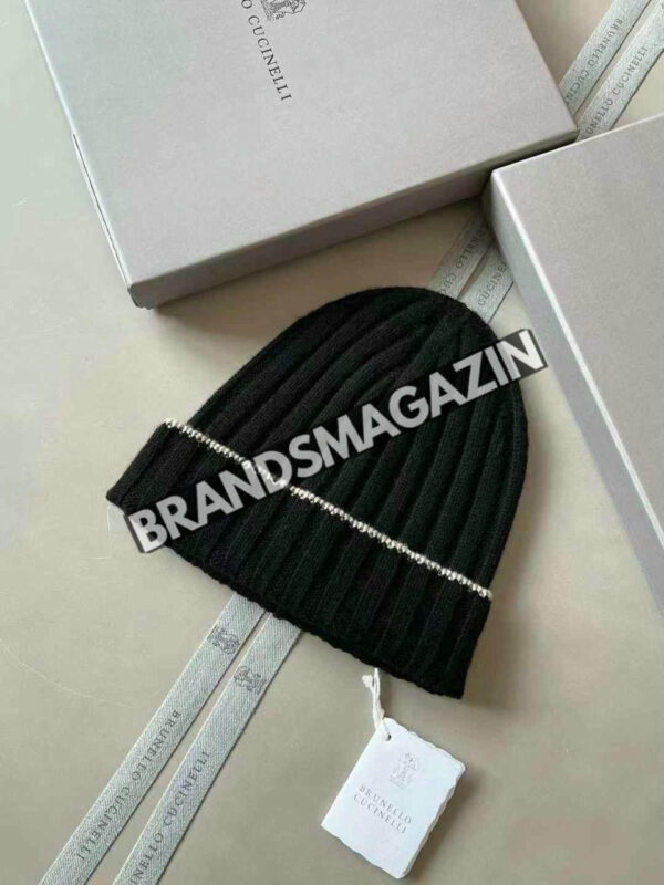 Комплект шапка и шарф Brunello Cucinelli BM46962853177 2