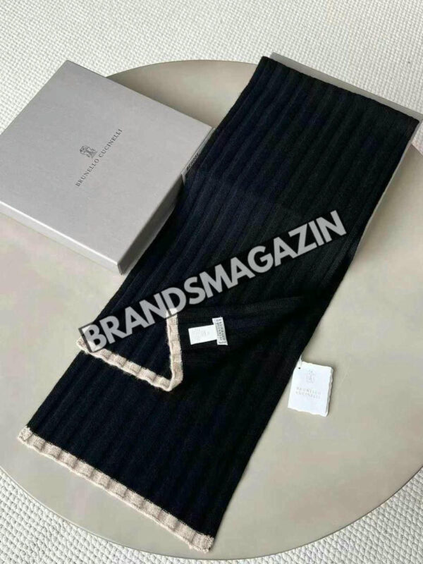 Комплект шапка и шарф Brunello Cucinelli BM46962853177 3