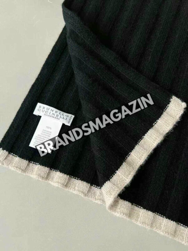 Комплект шапка и шарф Brunello Cucinelli BM46962853177 4