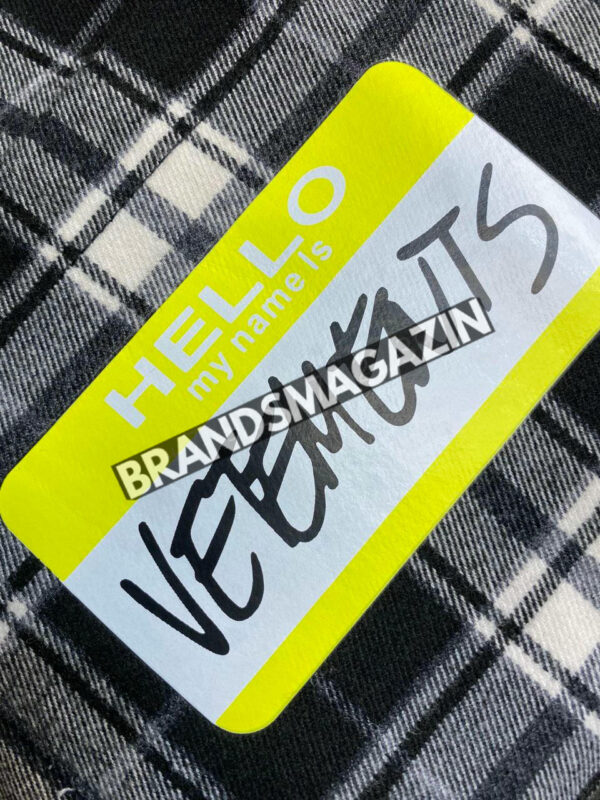 Рубашка Vetements BM69115077 6