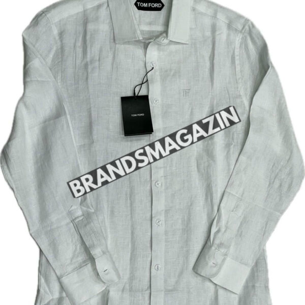 Льняная рубашка Tom Ford BM71796577