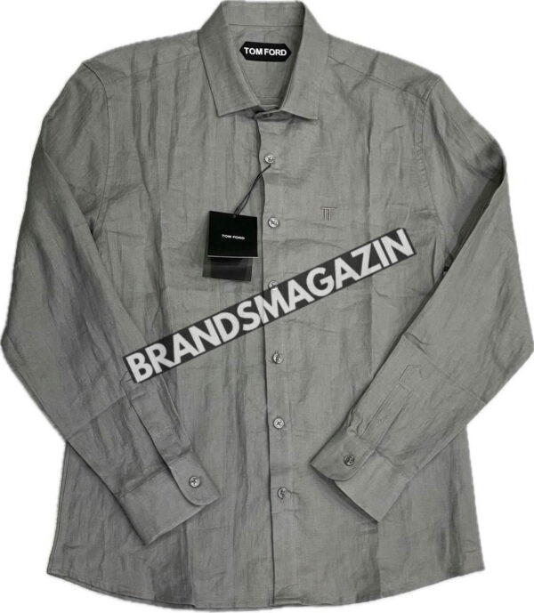 Льняная рубашка Tom Ford BM71796677