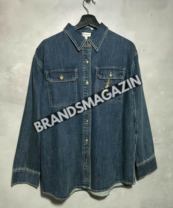 Рубашка Yves Saint Laurent BM7603477 Рубашка Yves Saint Laurent BM7603477