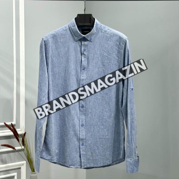 Льняная рубашка Tom Ford BM72075077